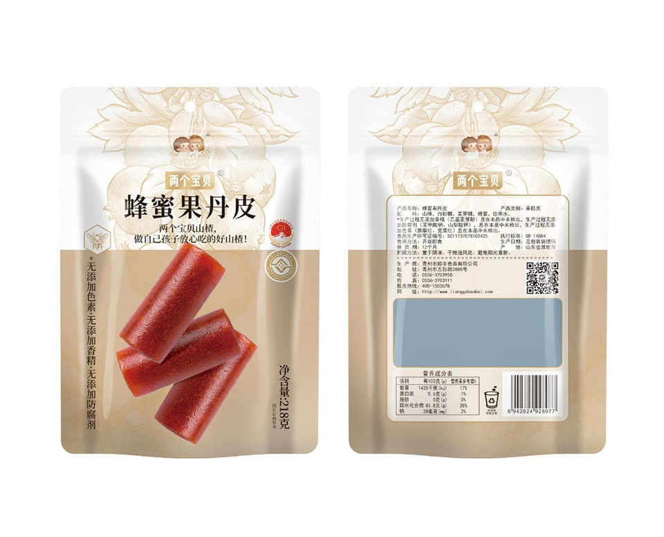蜂蜜果丹皮